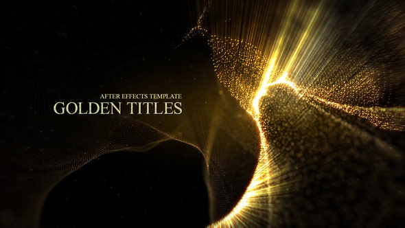 Golden Titles - VideoHive 9594737