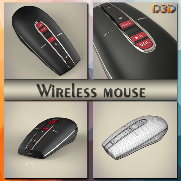 Wireless mouse - 3Docean 23898629