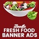 C52 – Organic Fresh Food Banners GWD PSD