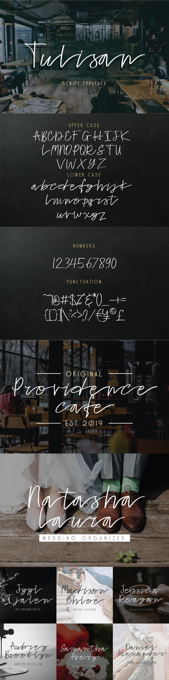 Tulisan Script Typeface