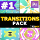Colorful Cartoon Transitions | Premiere Pro MOGRT - VideoHive Item for Sale