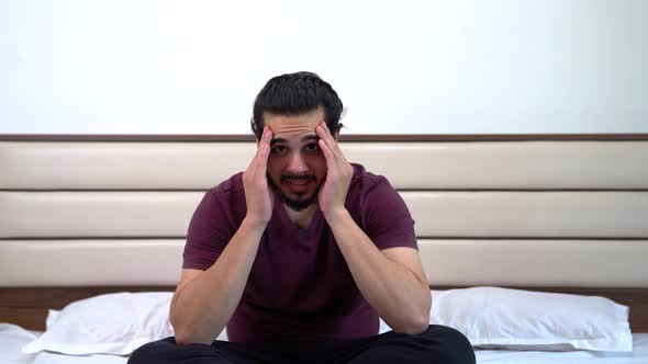 Depressed Indian man alt