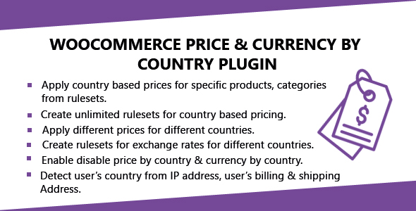 WooCommerce Price & Currency By Country Plugin