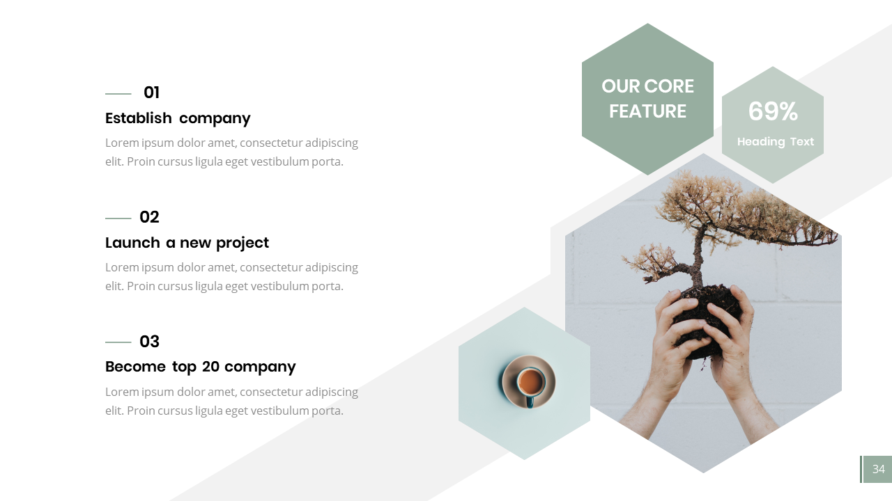 Clean - Minimal PowerPoint Template 2019, Presentation Templates ...