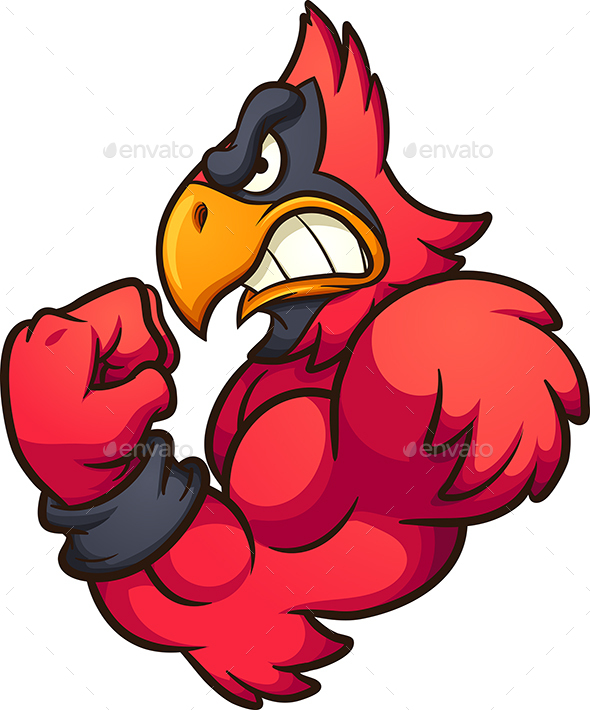 Cardinal Mascot designs, themes, templates and downloadable