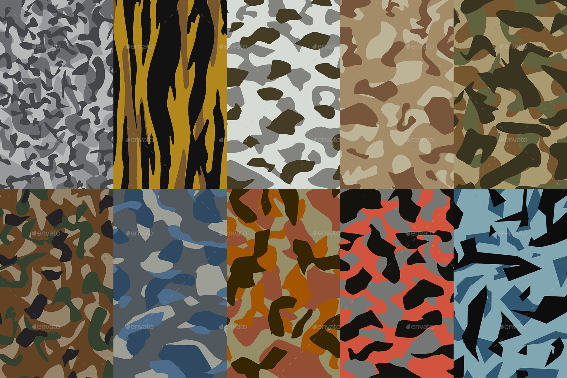 camo patterns