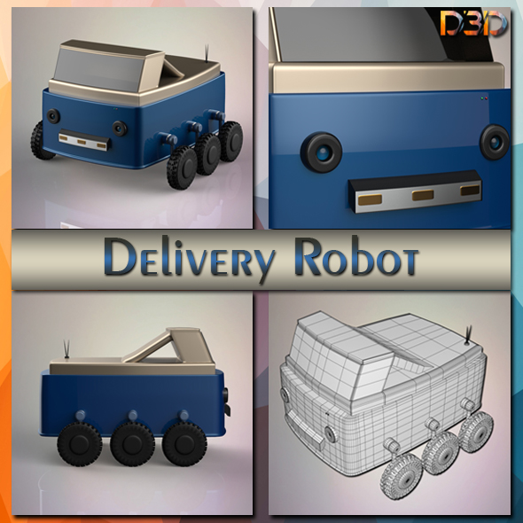 Delivery Robot - 3Docean 23916522