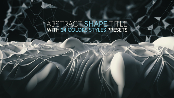 Abstract Shape Titles