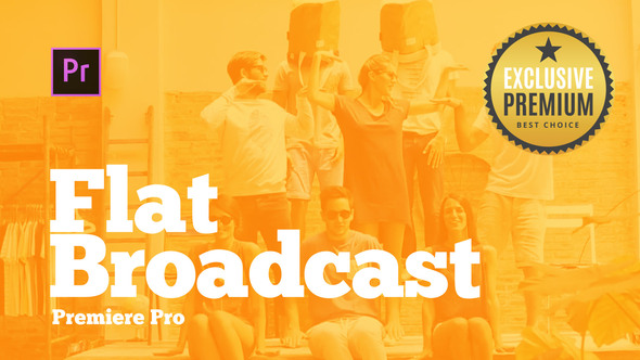 Broadcast Pack Flat for Premiere Pro