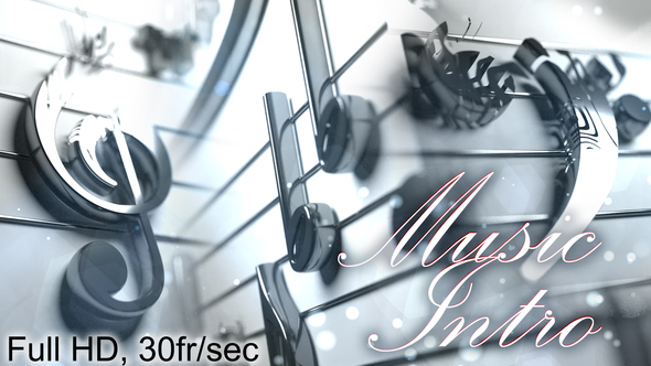 Music Intro (Notes) - VideoHive 23920271