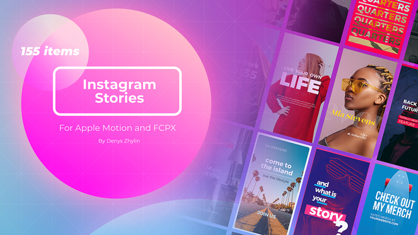 Instagram Stories Builder for Apple Motion and FCPX