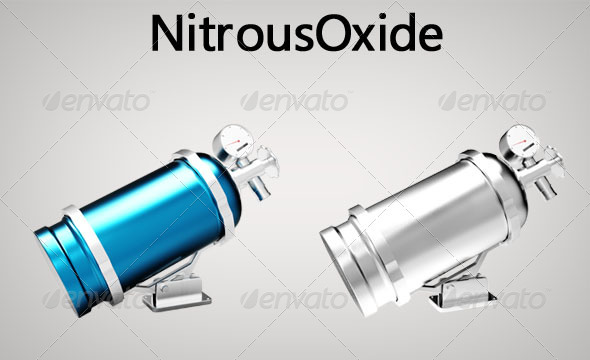 Nitrous Oxide - Objects 3D Renders
