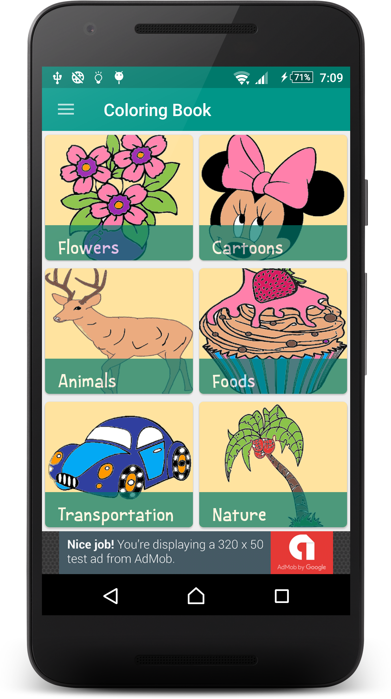 Download Kids Coloring Book for Android by LeenahAlbanna | CodeCanyon