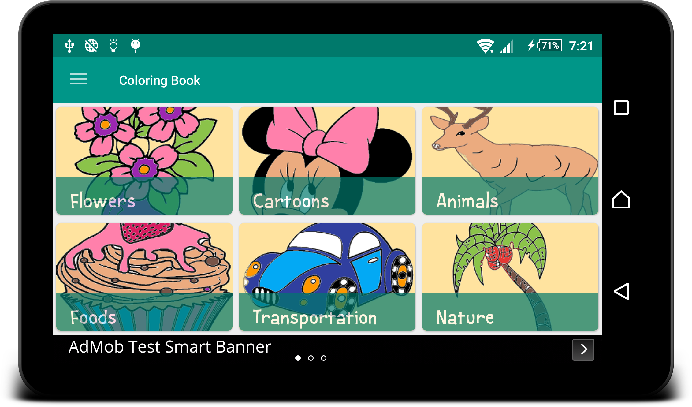 Download Kids Coloring Book for Android by LeenahAlbanna | CodeCanyon