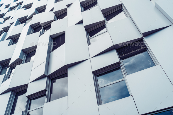 Modern office building facade Stock Photo by arthurhidden | PhotoDune