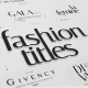 Just Type | Fashion Titles - VideoHive Item for Sale