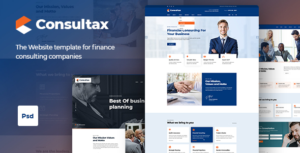 Consultax Finance - ThemeForest 22733366