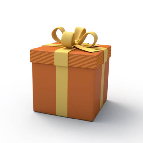 Gift Box - 3Docean 23943872
