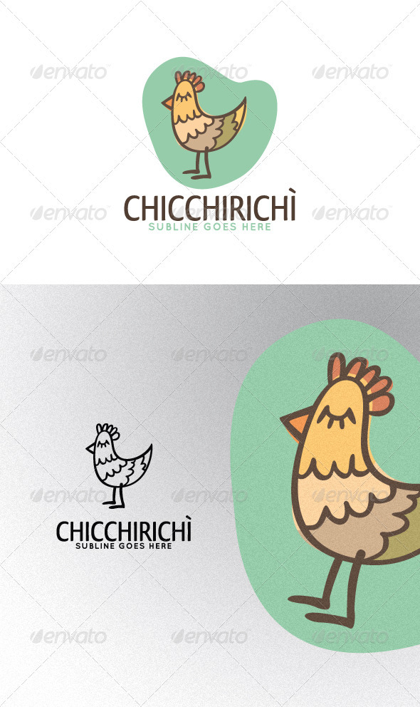 Cockerel - Animals Logo Templates