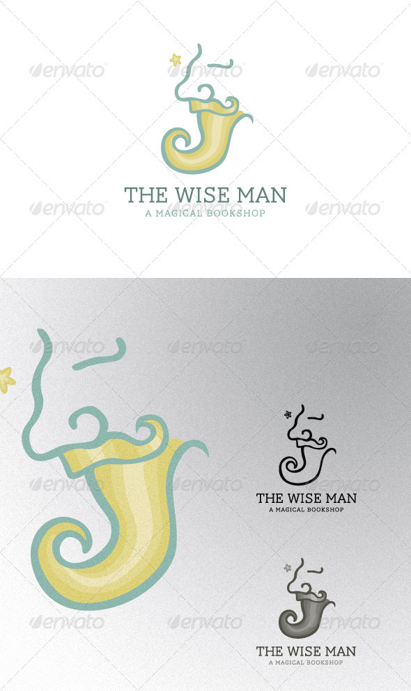 The Wise Man - Humans Logo Templates