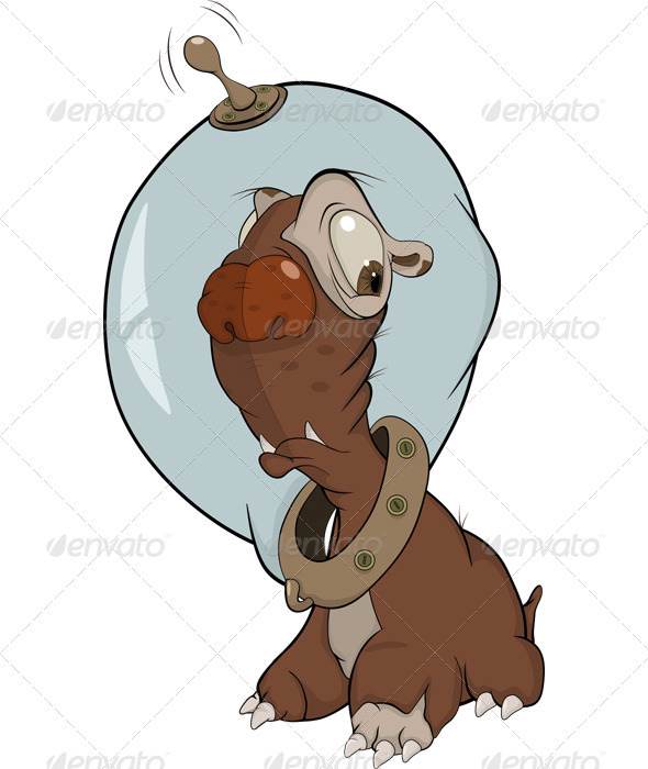Dog The Astronaut Cartoon - Monsters Characters