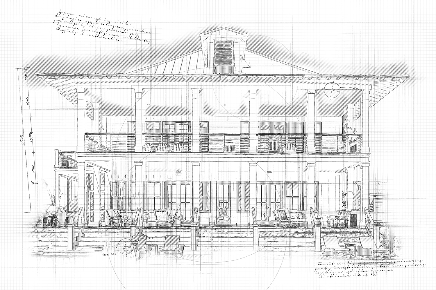 Animated Architecture Sketch and Blueprint Photoshop Action by IndWorks