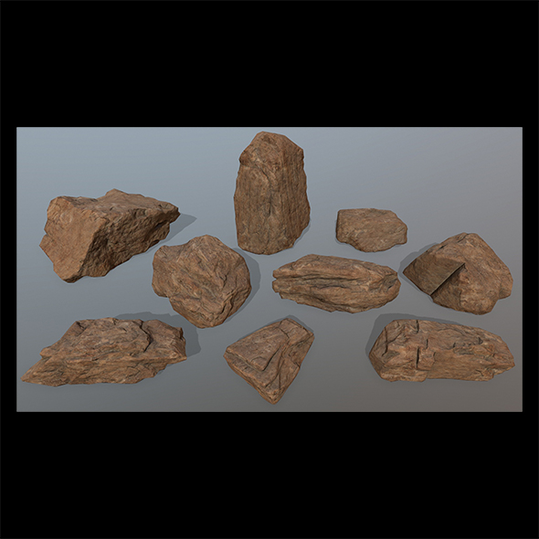 desert rocks - 3Docean 23959209