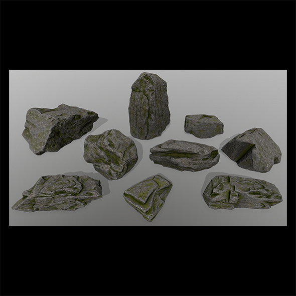 rocks - 3Docean 23959238
