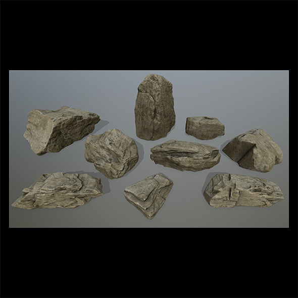 rocks - 3Docean 23959311