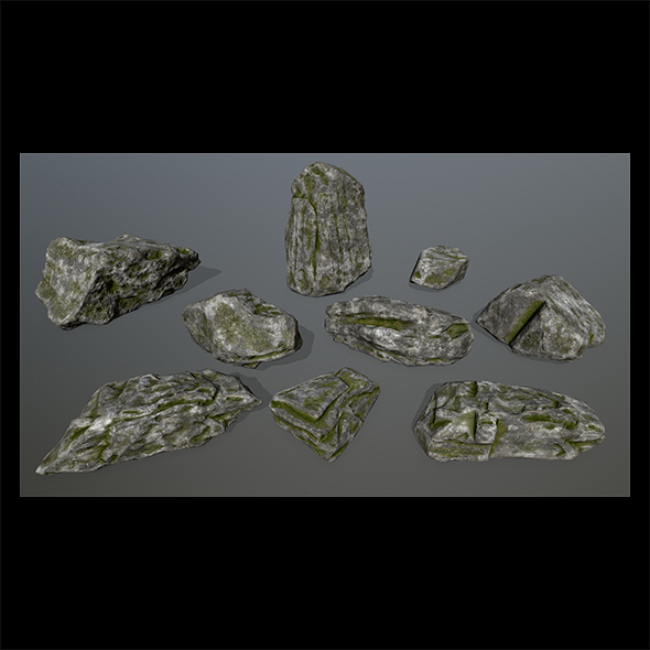rocks - 3Docean 23959321