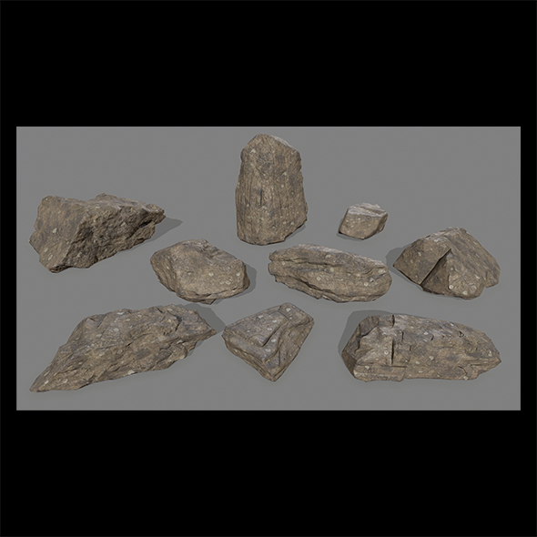 rocks - 3Docean 23959333