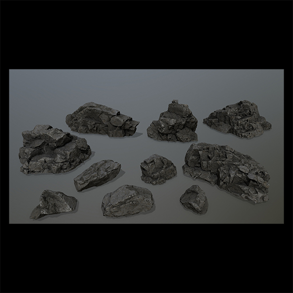 rocks - 3Docean 23959622