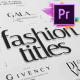 Just Type | Fashion Titles For Premiere Pro MOGRT - VideoHive Item for Sale