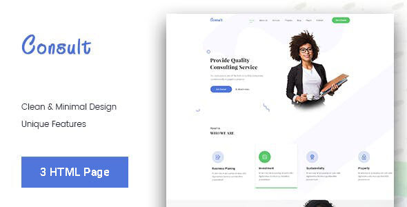 Consult Business - ThemeForest 23536383