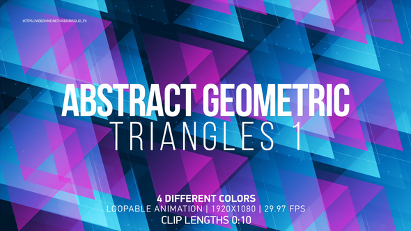 Abstract Geometric Triangles 1 alt
