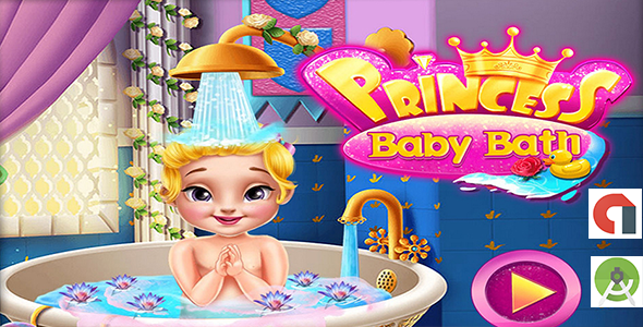 Princess Baby Bath + Best Casual Game For Kids + Android