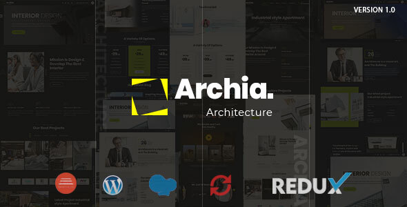 Archia – Architecture & Interior WordPress Theme