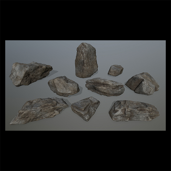 rocks - 3Docean 23981841