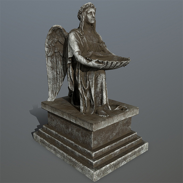 Angel_Statue - 3Docean 23982098