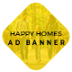 Beautiful Homes Ad Banners