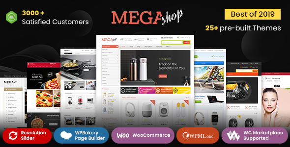 Mega Shop - WooCommerce Responsive Theme
