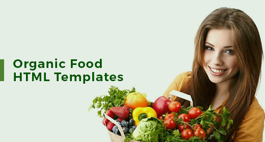 Organic Food HTML Templates