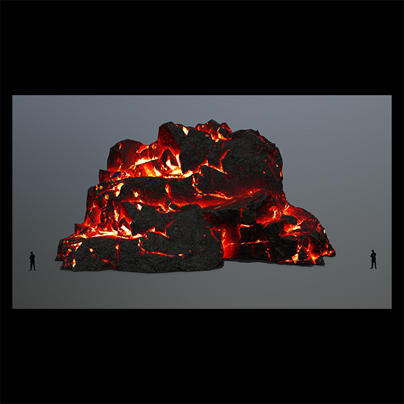 lava rocks - 3Docean 23990272