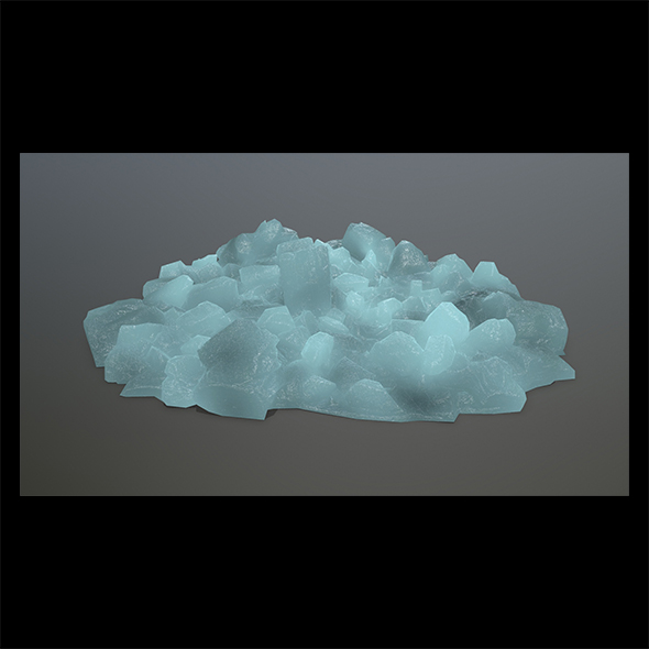 ice rocks - 3Docean 23990342