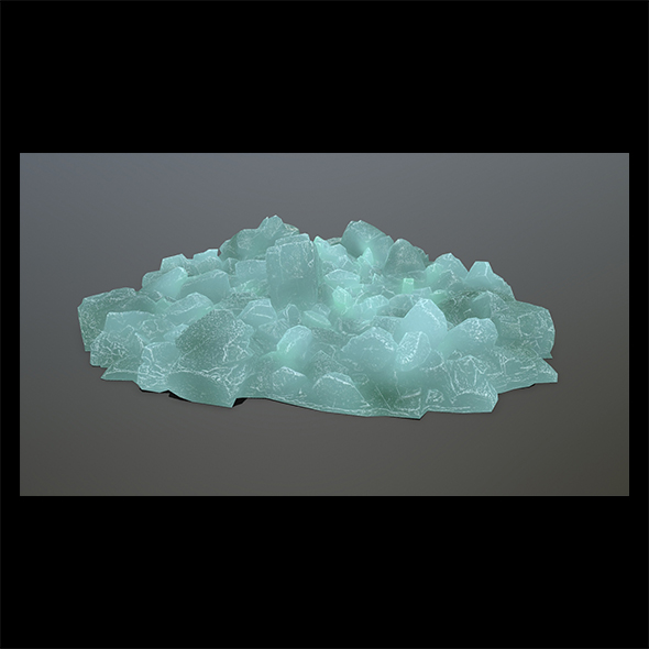 ice rocks - 3Docean 23990345