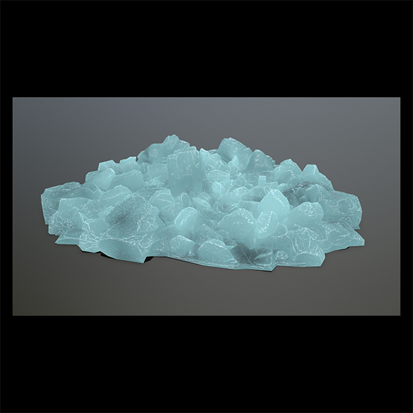 ice rocks - 3Docean 23990359