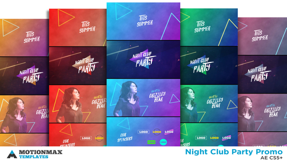 Night Club Party - VideoHive 23990406