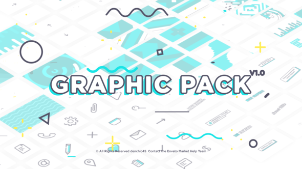 Flat Graphic Pack - VideoHive 23992666