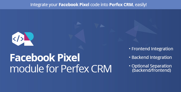 Facebook Pixel module for Perfex CRM