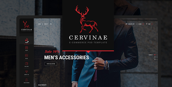 Cervinae - Modern - ThemeForest 23987677